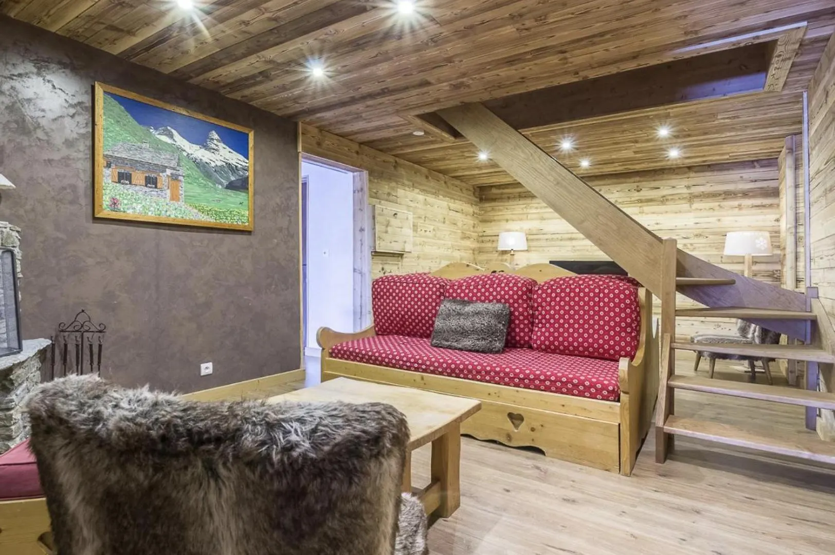 Апартаменты Chalet Le Neve Бонневаль-сюр-Арк